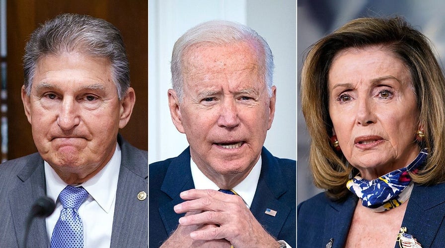 Biden domestic agenda stalled over Democratic divisions