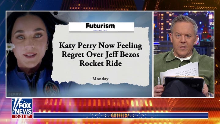 Greg Gutfeld: You did this to yourself, Katy Perry