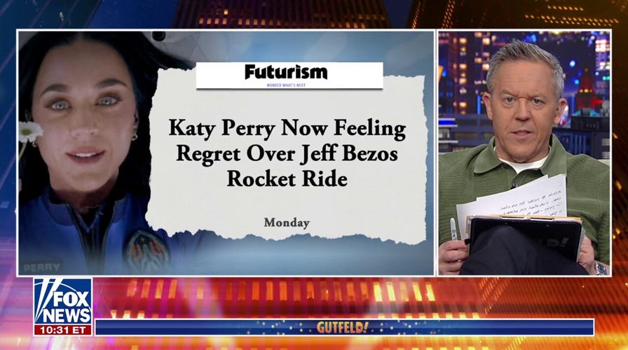 Greg Gutfeld: You did this to yourself, Katy Perry