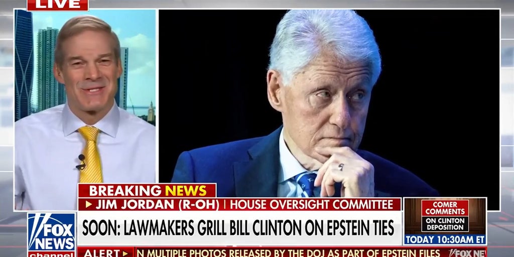 Jim Jordan calls out DOJ weaponization as lawmakers question Clintons' Epstein ties