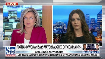 Portland woman frustrated by homeless crisis says mayor laughed off complaint: 'I don't think this is funny'