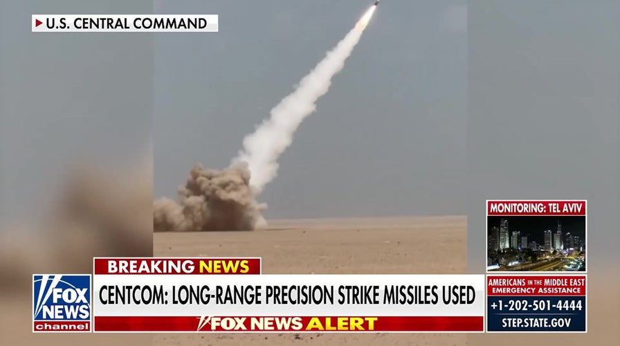 CENTCOM uses long-range precision onslaught missiles successful subject cognition against Iran