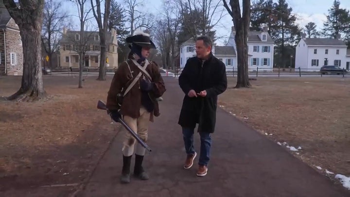Brian Kilmeade revisits George Washington’s daring Delaware River crossing in Fox Nation series