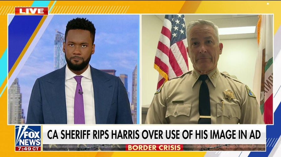 Sheriff featured in Kamala Harris ad voices outrage: 'I do not support her'