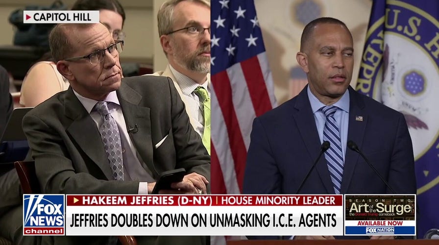  Jeffries says ICE agents are overstepping their boundaries