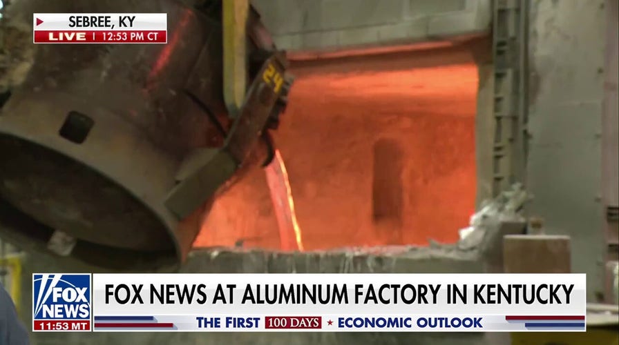 Trump doubles down on tariffs as American aluminum production could benefit