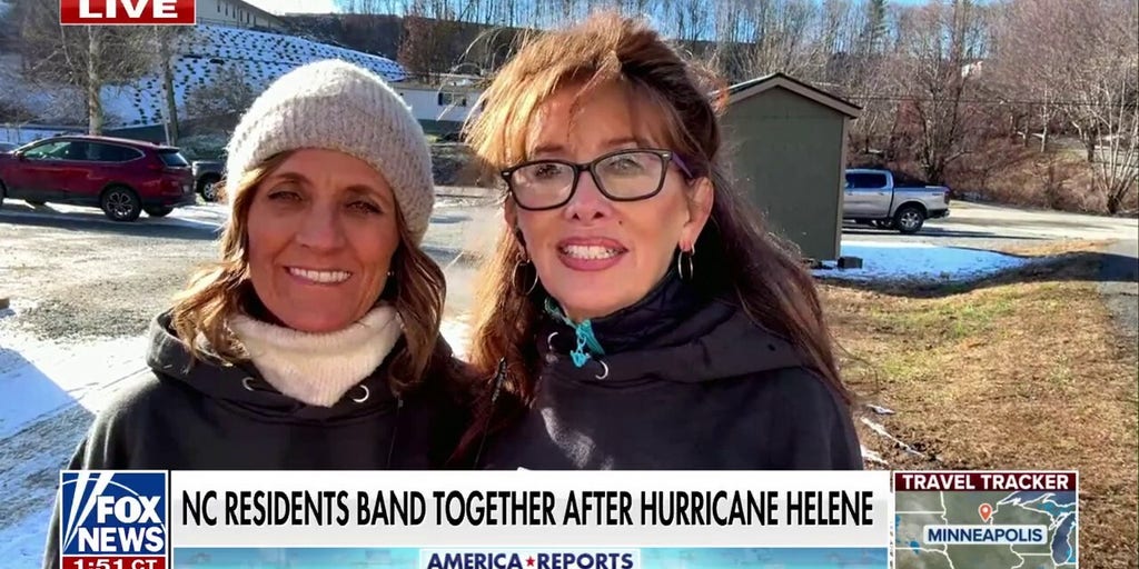 Hurricane-ravaged North Carolina community bands together for holiday cheer
