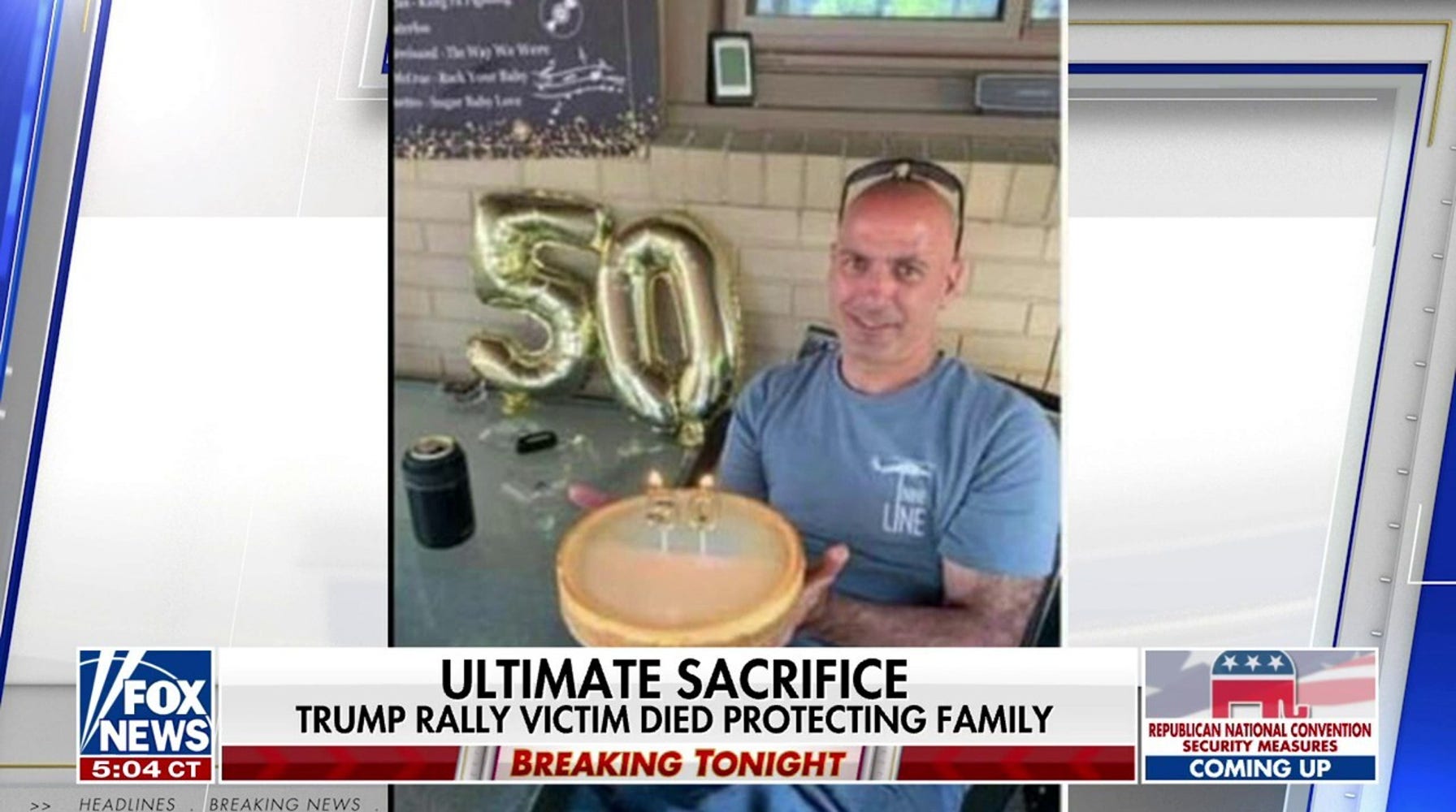 Trump Rally Hero: Comperatore Shielded Family from Gunfire, Honored by World Leaders