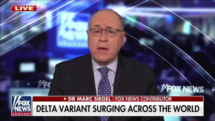 Dr. Siegel: ‘Mixed messaging’ being sent about Delta variant