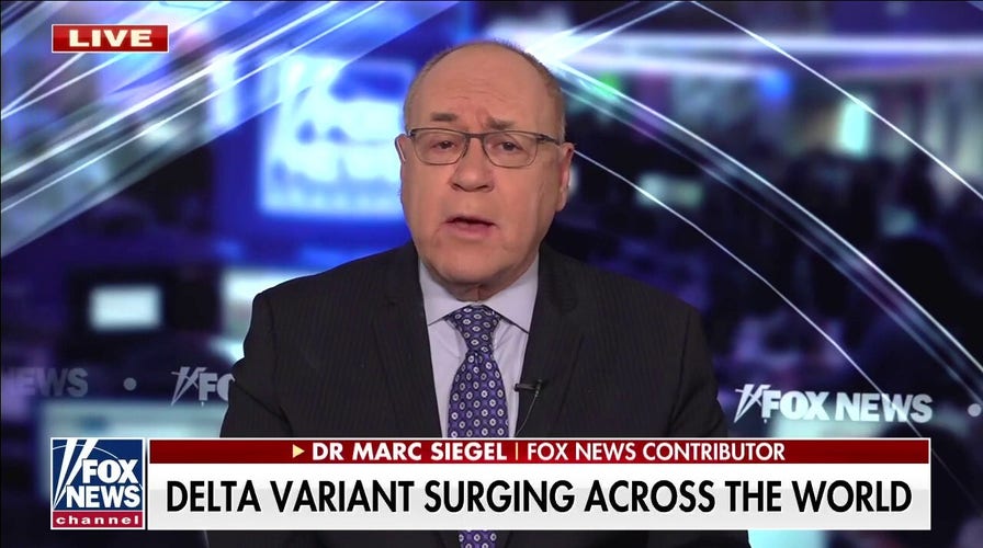 Dr. Siegel: ‘Mixed messaging’ being sent about Delta variant