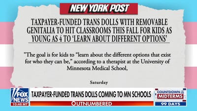 Walz-funded transgender dolls to be used in preschool classrooms