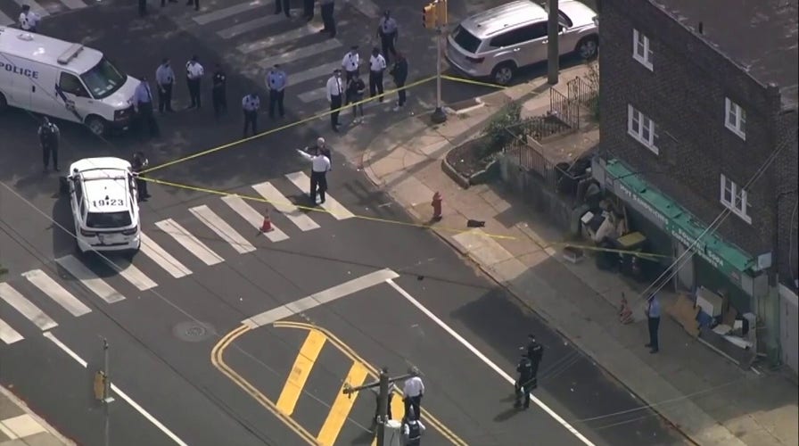 First responders on scene of officer-involved shooting in Philadelphia