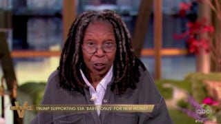 Whoopi Goldberg loses it on Trump for considering $5,000 baby bonus for new mothers