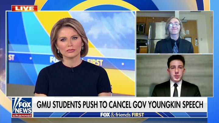 George Mason University students push to cancel Gov. Glenn Youngkin's commencement speech