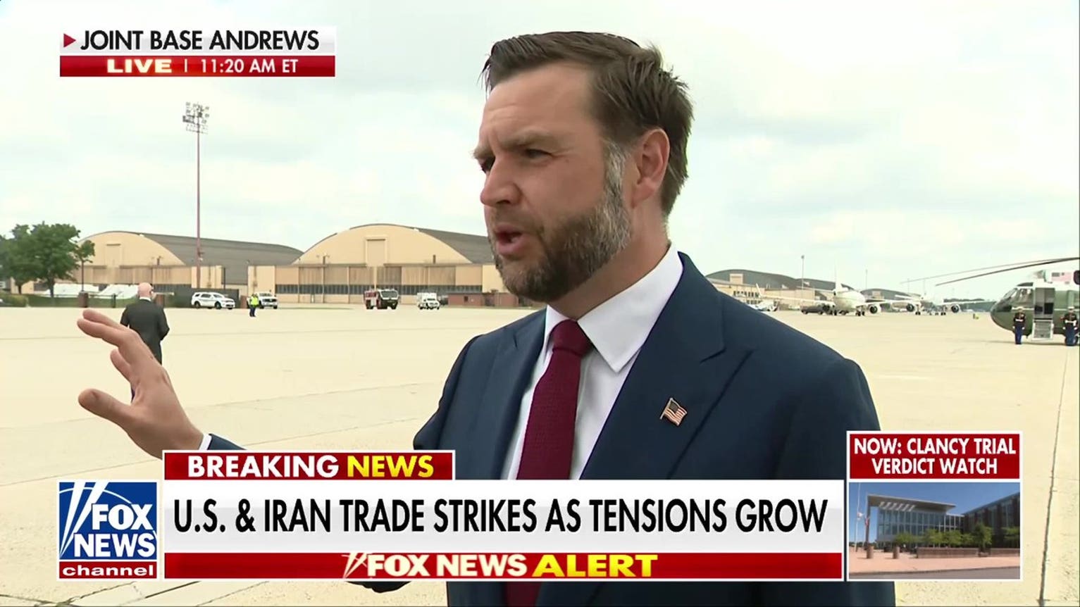 JD Vance speaks on US-Iran relations and Venezuela oil deal