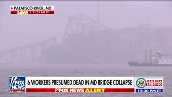 Divers search for six people in river after Baltimore bridge collapse