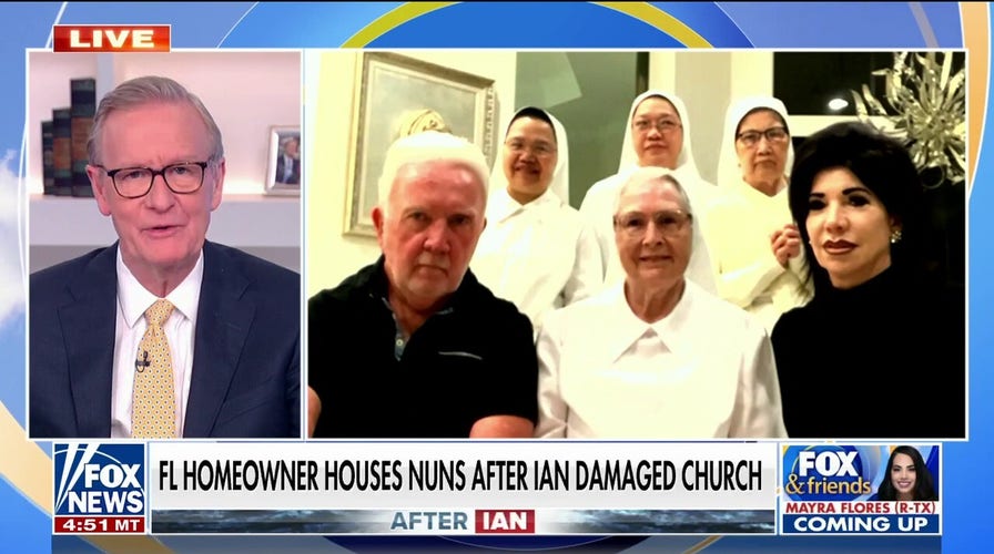 Florida resident takes in stranded nuns after Hurricane Ian