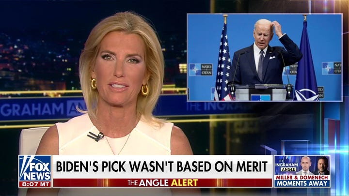 Laura Ingraham: Biden picked Harris solely because she was a woman