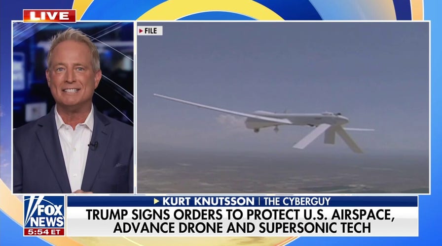 Trump advances drone, supersonic technology with new executive orders