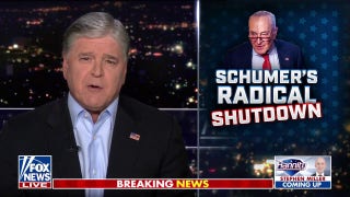Sean Hannity: Schumer is scared to death of being primaried