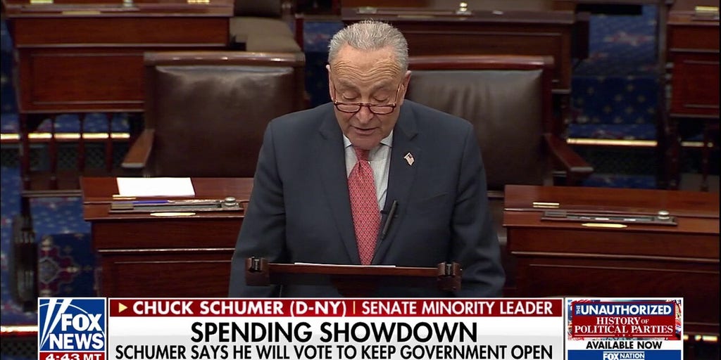 Senate Minority Leader Chuck Schumer announces how he will vote regarding government shutdown