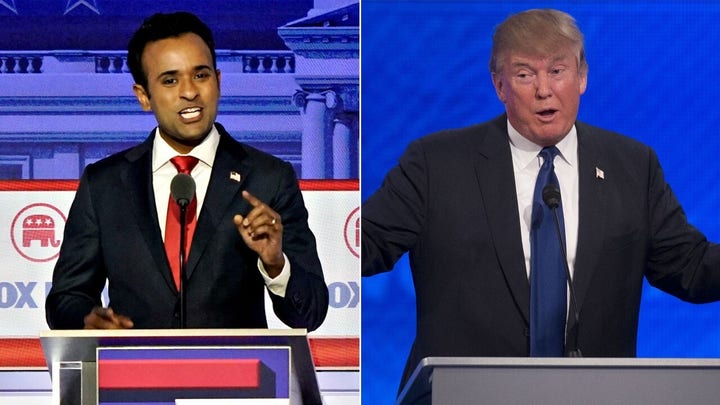 Vivek Ramaswamy being booed reminds viewers of Trump's attacks towards 'donors and special interests' at 2016 GOP debate