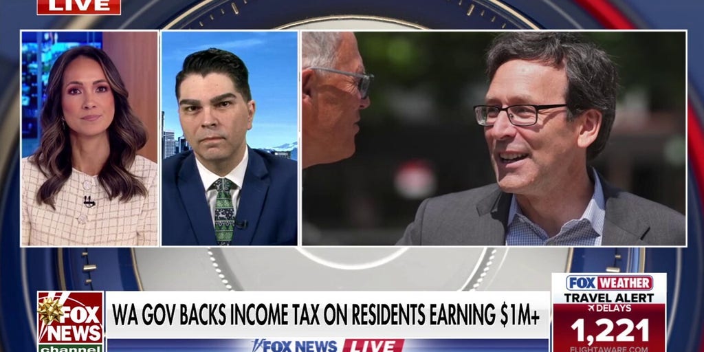 Trump pledges to end income tax as Washington Democrats push back
