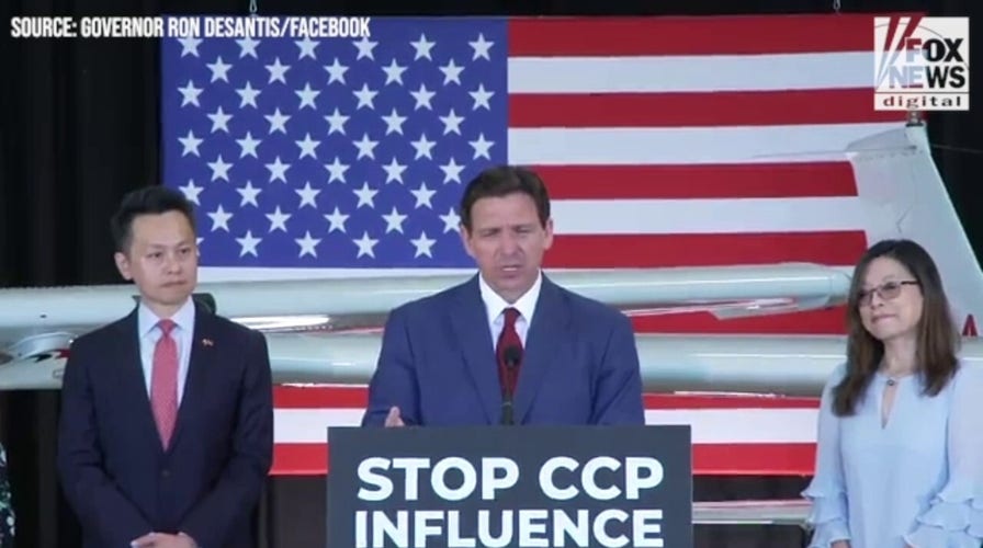 GOV. DESANTIS: 'We don't want the CCP in the Sunshine State'