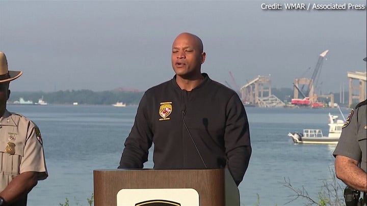 Maryland Gov. Moore delivers updates on Baltimore bridge as repairs continue