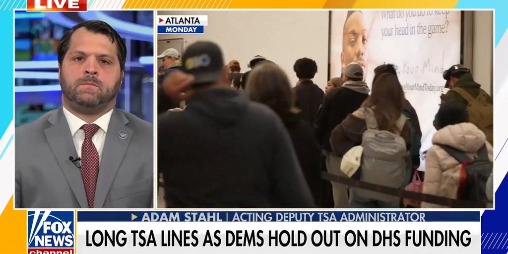 TSA officers face financial hardship, long airport lines amid DHS shutdown