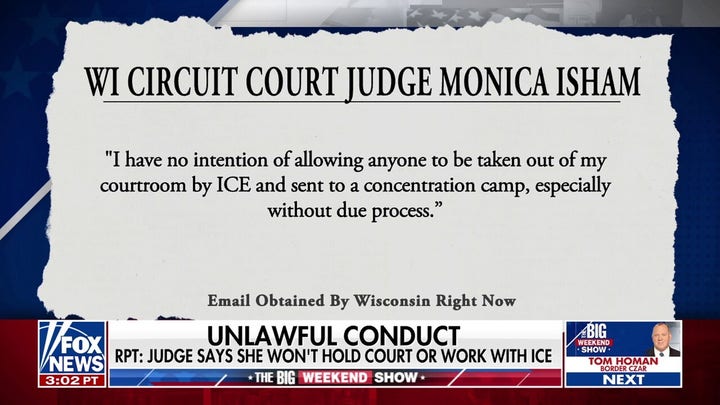 Wisconsin judge reportedly threatens to not hold court in protest of Judge Hannah Dugan's arrest