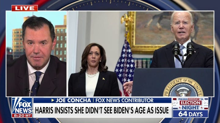 Joe Concha gives Dana Bash a D- for Harris interview