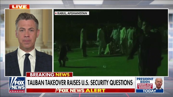 Rep. Banks: Biden admin ‘will continue their victory lap’ while Americans are still ‘trapped’ in Afghanistan