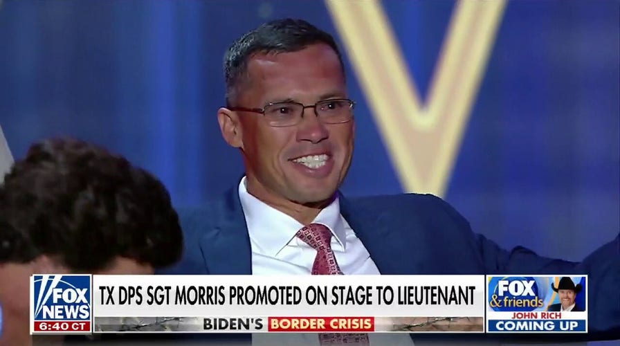 Texas DPS officer gets surprise promotion at Patriot Awards