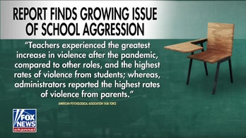 Lucas Tomlinson details America's growing school aggression crisis