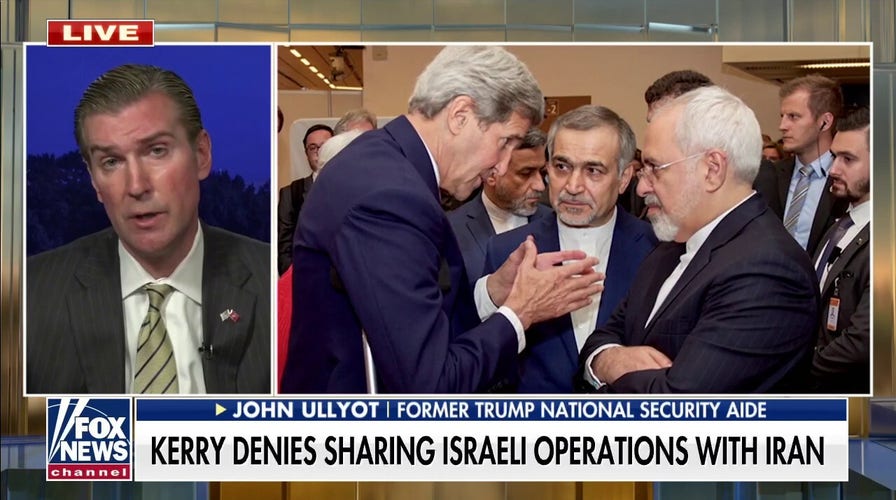 John Kerry denies sharing Israeli operations with Iran 