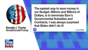 Trump and Elon's war of words