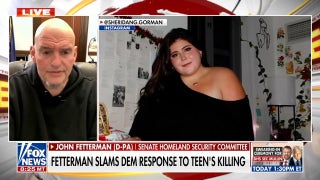 Sen Fetterman slams Dem response to teen's killing by illegal immigrant suspect