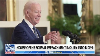 House Republicans launch official impeachment inquiry against Biden