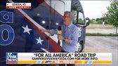 Steve Doocy tours RV in Kansas on the For All America road trip