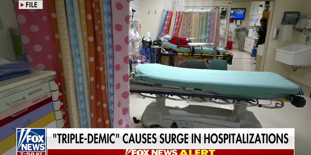 Hospitals battling 'tripledemic' as cases of flu, COVID, RSV surge