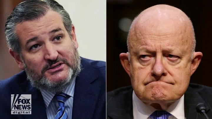 Ted Cruz doesn't buy James Clapper's explanation for the Hunter Biden laptop letter he signed in 2020