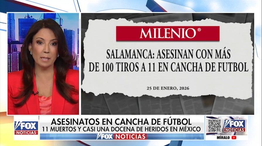 Asesinan a 11 en cancha de fútbol en México