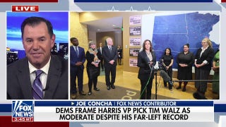 Joe Concha slams Tim Walz for radical record: 'Most extreme governor in the country' - Fox News