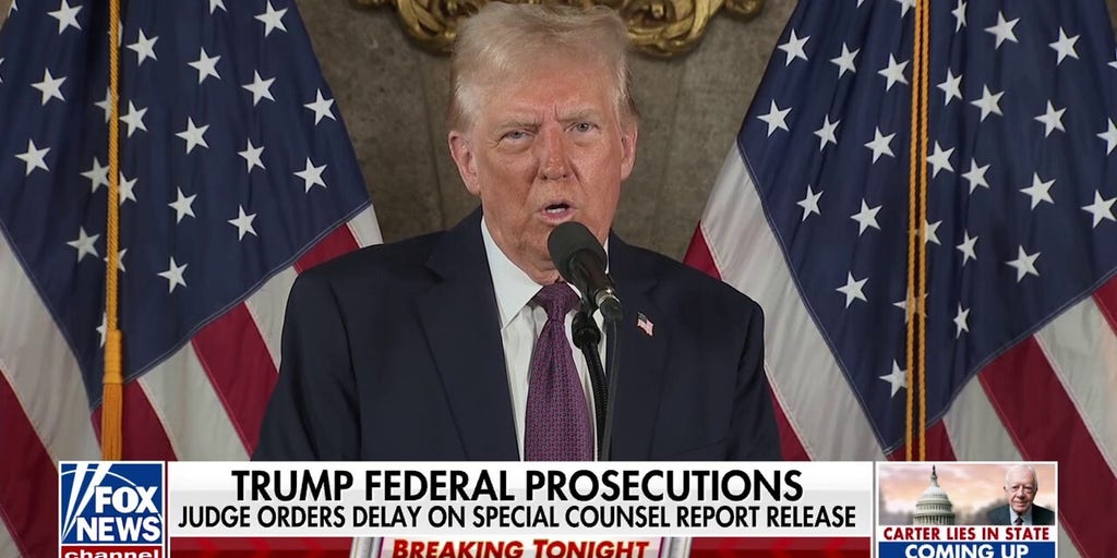 'Fake report': Trump reacts to temporary block on special counsel report release