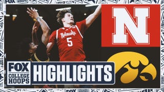 No. 9 Nebraska Cornhuskers vs. Iowa Hawkeyes Highlights 🏀 FOX College Hoops
