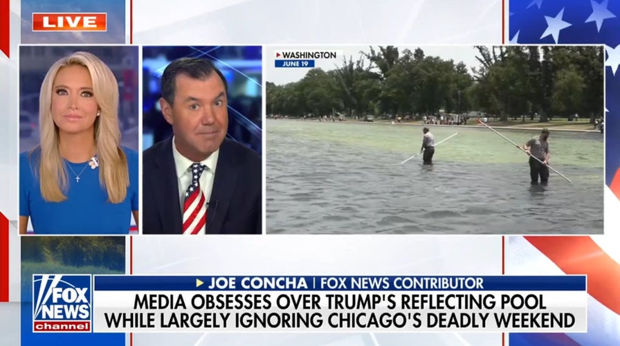 Media accused of bias, obsession with Lincoln Memorial Reflecting Pool