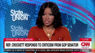 Rep. Jasmine Crockett slammed White lawmakers who voted to honor Charlie Kirk