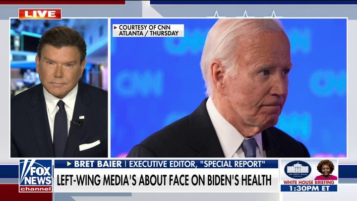 Bret Baier predicts 'shift' toward Kamala Harris in coming days