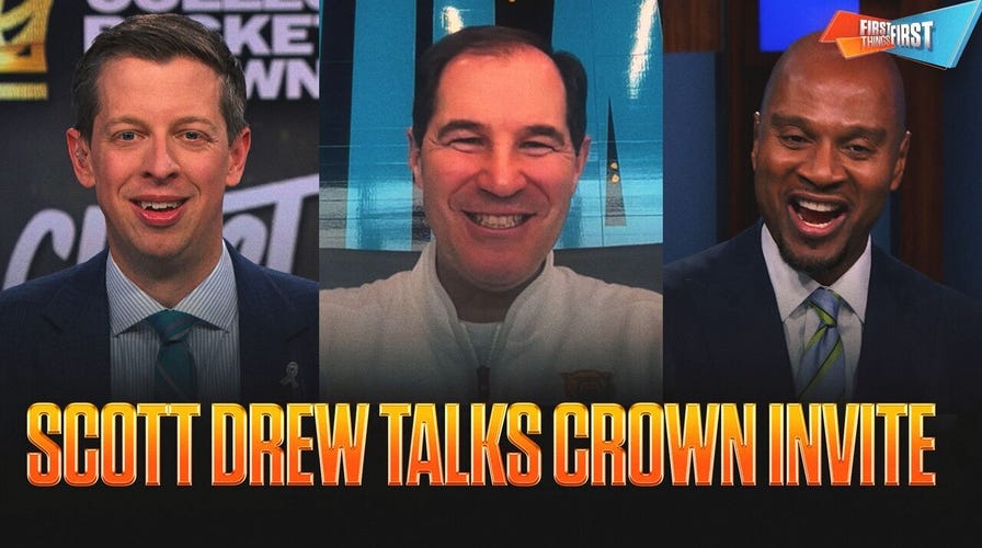 Baylor HC Scott Drew on College Basketball Crown invite, expectations for Bears, facing Minnesota in Game 2 | First Things First